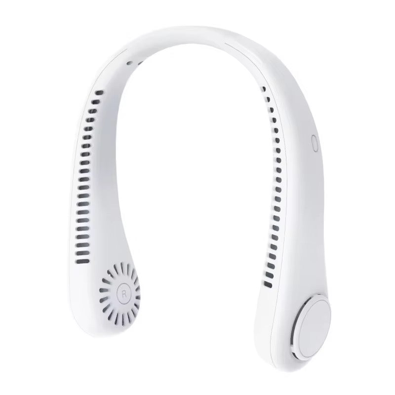 Ventilateur de Cou Portable Rechargeable USB – Sans Pales, Silencieux et Mains Libres