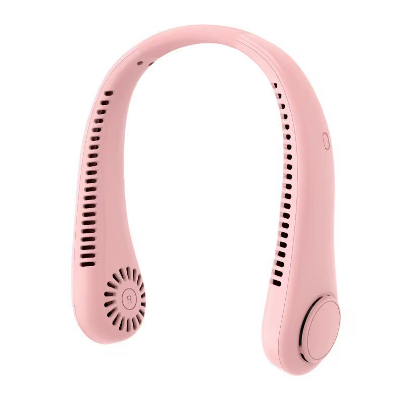 Ventilateur de Cou Portable Rechargeable USB – Sans Pales, Silencieux et Mains Libres