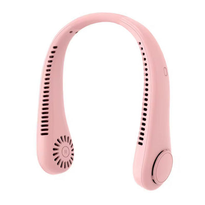 Ventilateur de Cou Portable Rechargeable USB – Sans Pales, Silencieux et Mains Libres