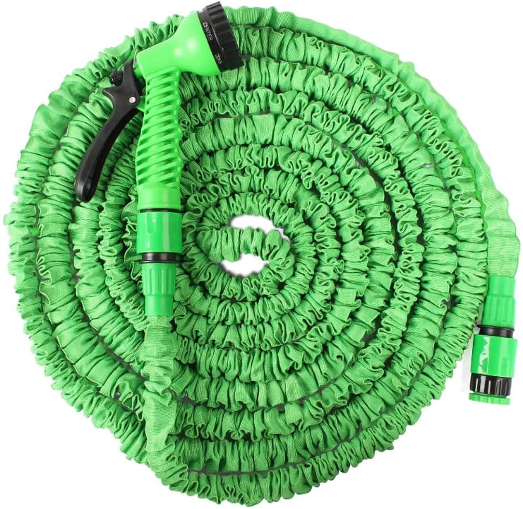 Tuyau d'Arrosage Extensible avec Pistolet Multifonction – Léger, Flexible et Anti-Nœuds