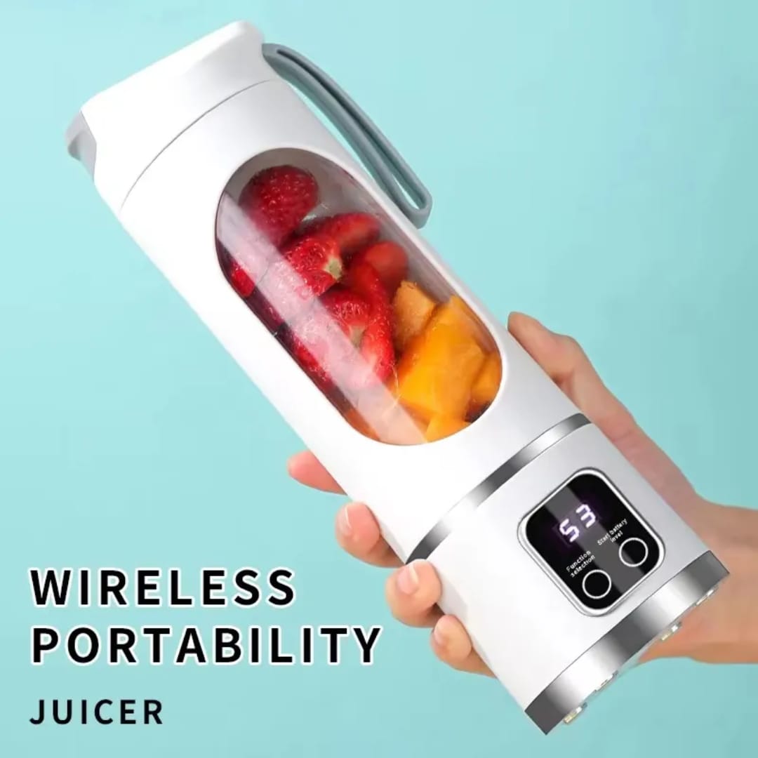 Blender Portable Rechargeable – Mixeur USB avec Écran Digital, Facile à Transporter
