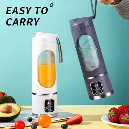 Blender Portable Rechargeable – Mixeur USB avec Écran Digital, Facile à Transporter