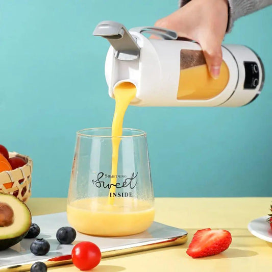 Blender Portable Rechargeable – Mixeur USB avec Écran Digital, Facile à Transporter